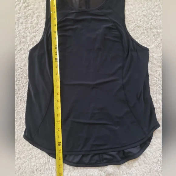 Lululemon athletica black mesh tank - Picture 7 of 8